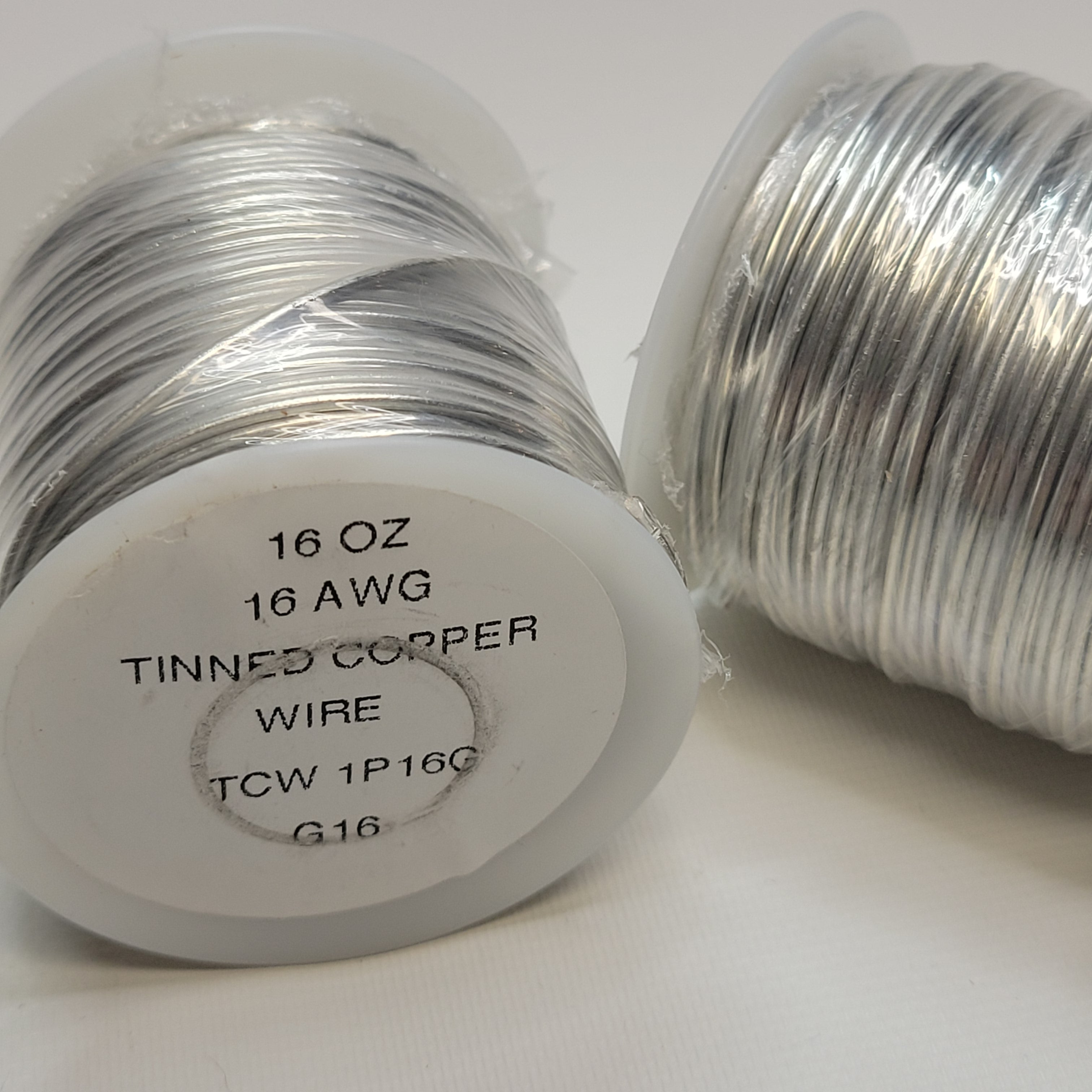 Tinned Copper Wire (16 Gauge) - 1 lb (16 oz)